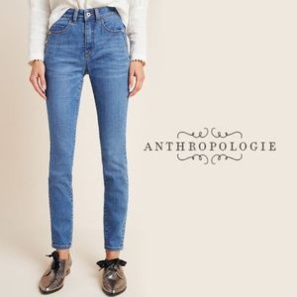 Pilcro and the Letterpress Denim - Pilcro Letterpress Womens High Rise Denim legging